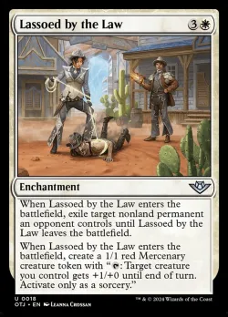 Lassoed by the Law #18 · Magic: The Gathering