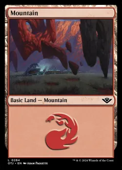 Mountain #284 · Magic: The Gathering