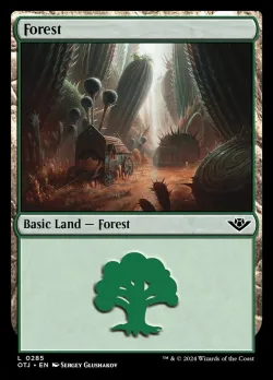 Forest #285 · Magic: The Gathering
