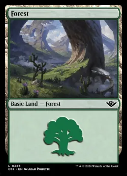 Forest #286 · Magic: The Gathering