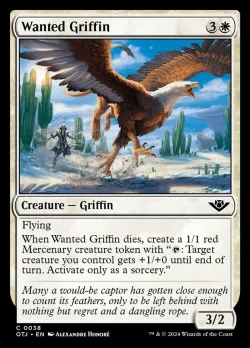 Wanted Griffin #38 · Magic: The Gathering