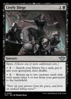 Lively Dirge #93 · Magic: The Gathering