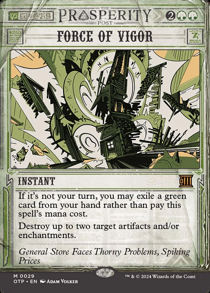 Force of Vigor 「OTP/29」「EN」