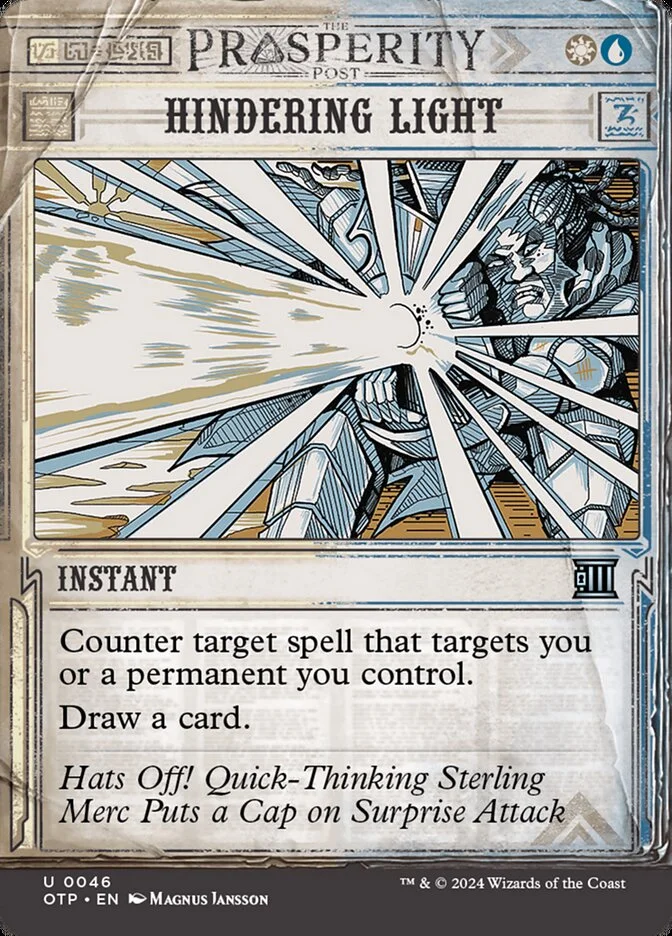 Hindering Light 「OTP/46」「EN」