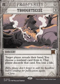 Thoughtseize #20 · Magic: The Gathering