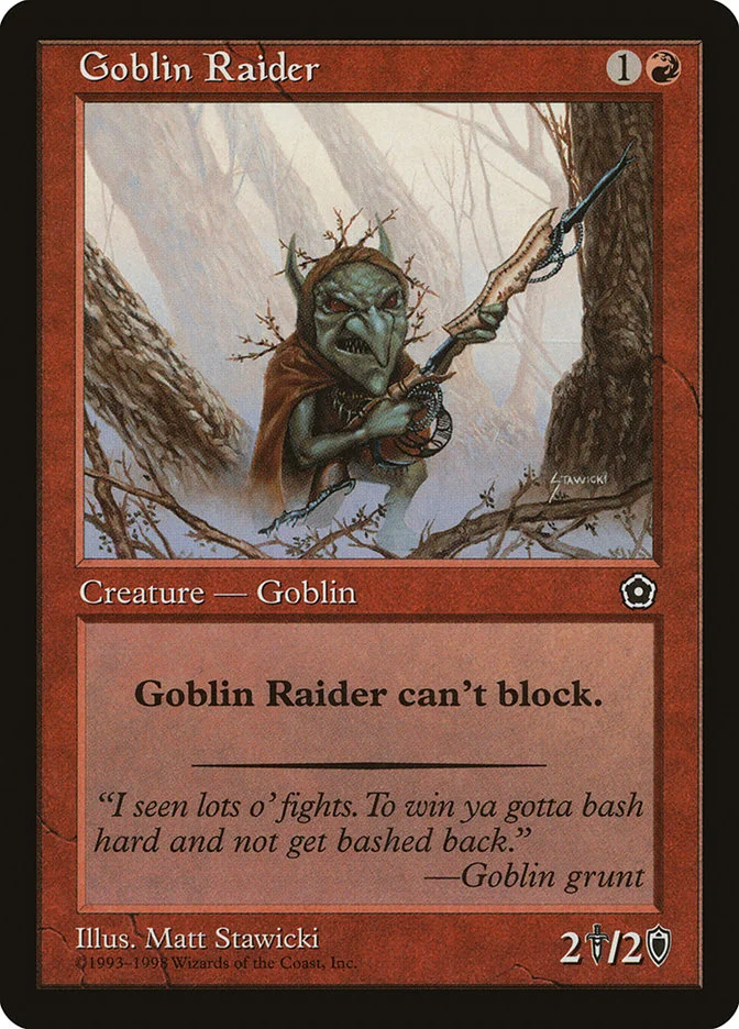Goblin Raider 「P02/103」「EN」