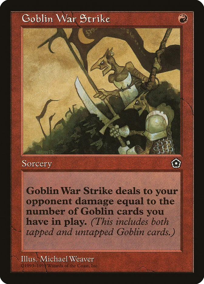 Goblin War Strike 「P02/105」「EN」