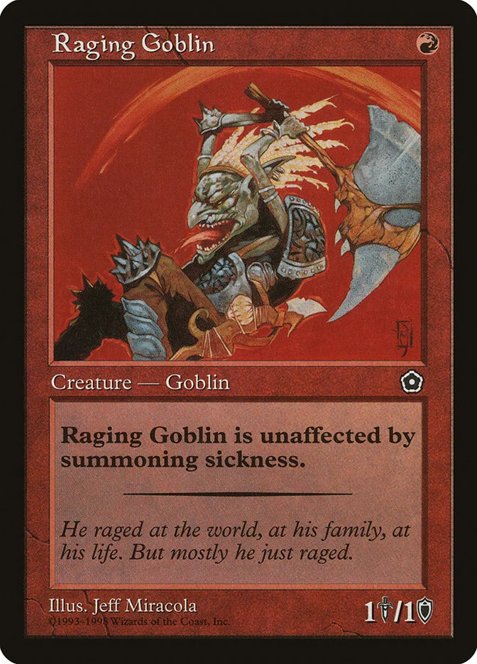 Raging Goblin 「P02/114」「EN」