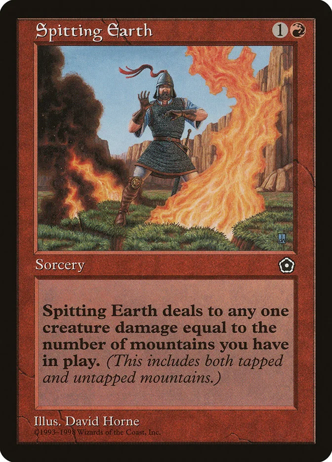 Spitting Earth 「P02/116」「EN」