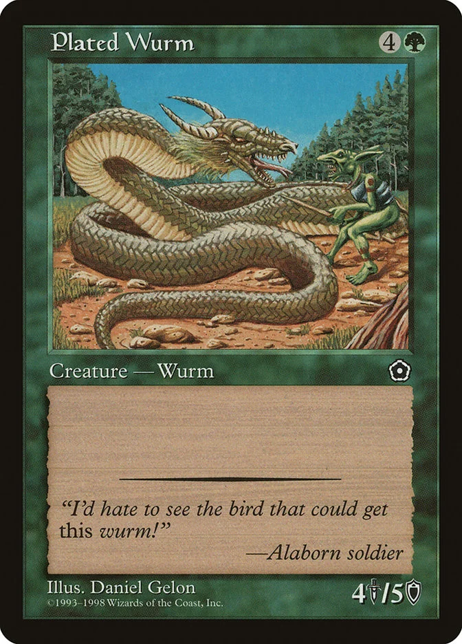 Plated Wurm 「P02/141」「EN」