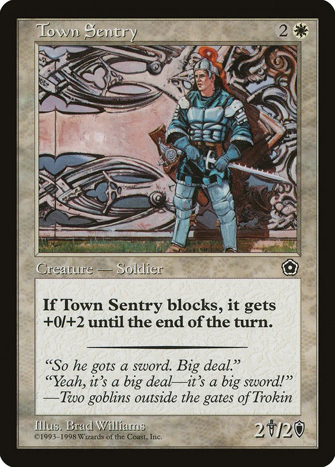 Town Sentry 「P02/25」「EN」