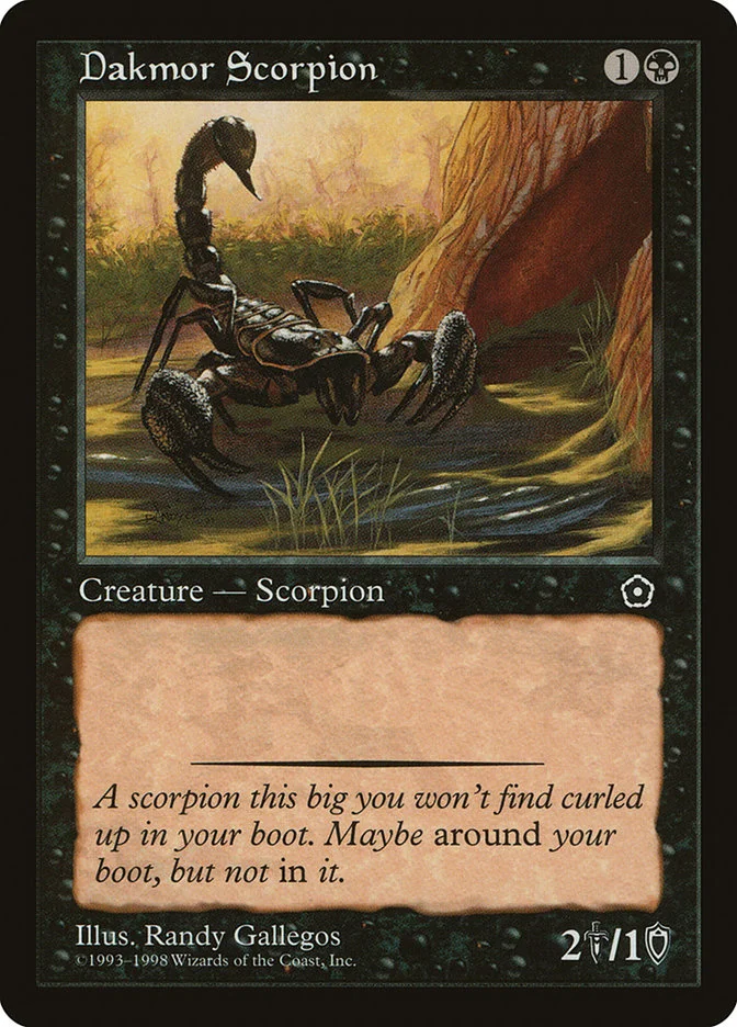 Dakmor Scorpion 「P02/70」「EN」