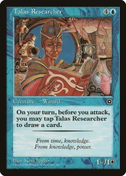 Talas Researcher #51 · Magic: The Gathering