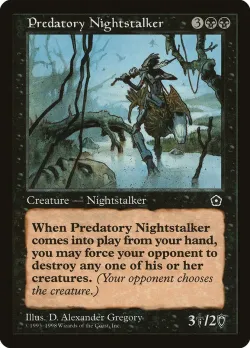 Predatory Nightstalker #82 · Magic: The Gathering
