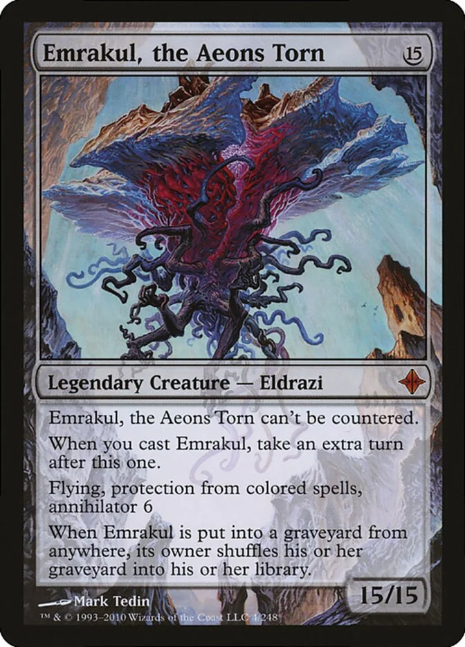 Emrakul, the Aeons Torn 「P10/4★」「EN」