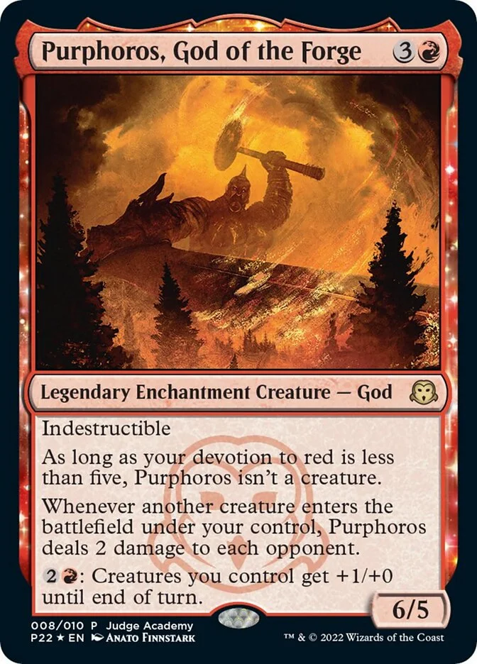 Purphoros, God of the Forge 「P22/8」「EN」