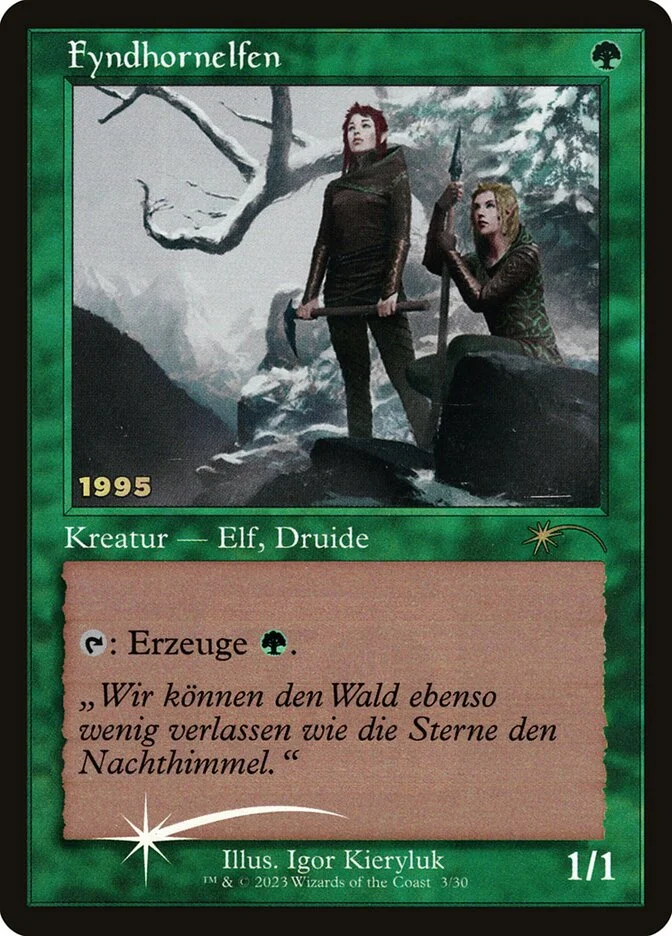 Fyndhorn Elves 「P30A/3」「EN」