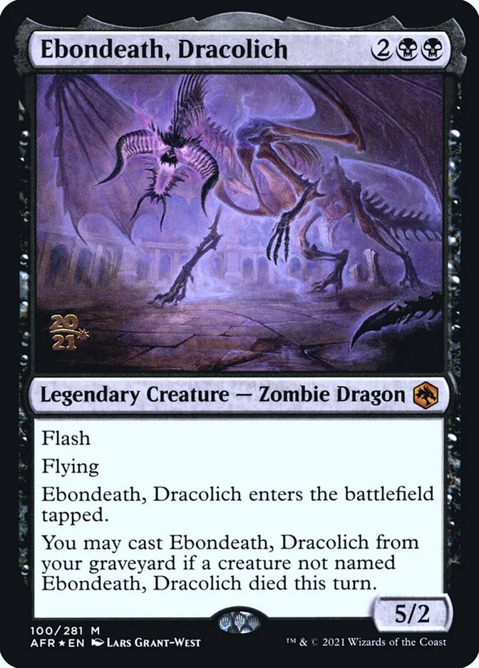 Ebondeath, Dracolich 「PAFR/100s」「EN」