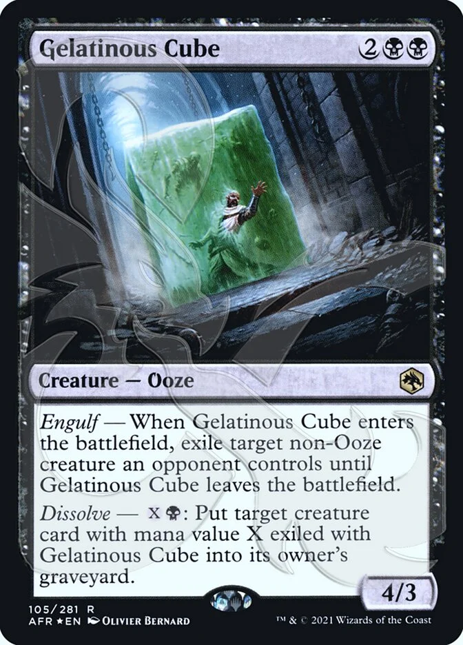 Gelatinous Cube 「PAFR/105a」「EN」