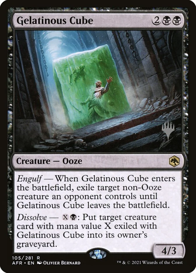 Gelatinous Cube 「PAFR/105p」「EN」