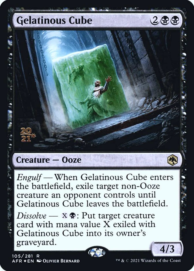 Gelatinous Cube 「PAFR/105s」「EN」