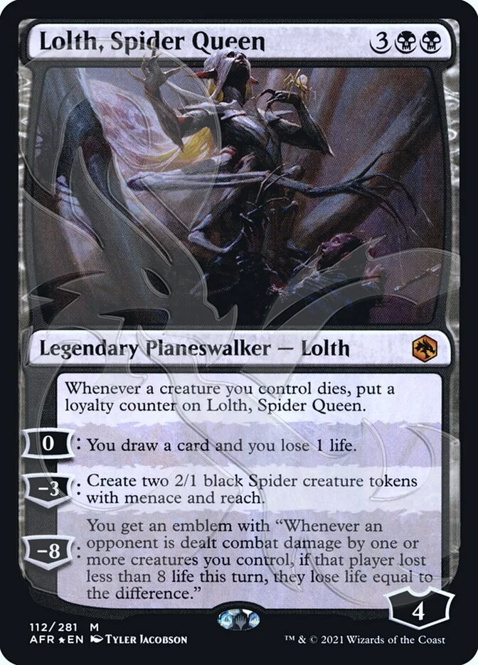 Lolth, Spider Queen 「PAFR/112a」「EN」