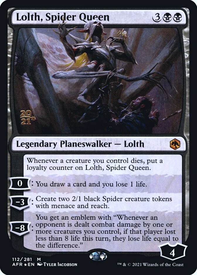 Lolth, Spider Queen 「PAFR/112s」「EN」