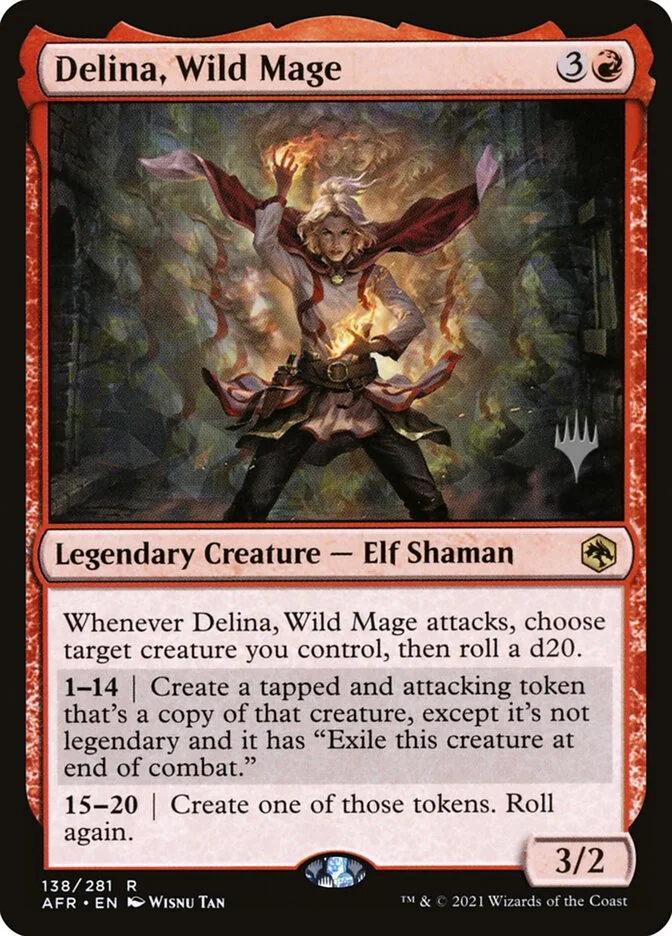Delina, Wild Mage 「PAFR/138p」「EN」