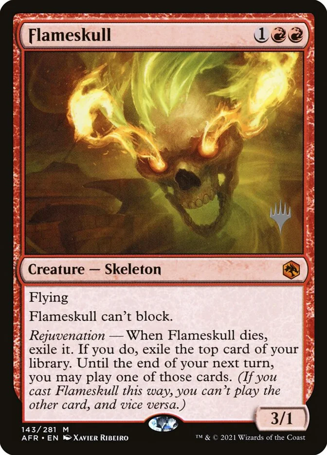 Flameskull 「PAFR/143p」「EN」