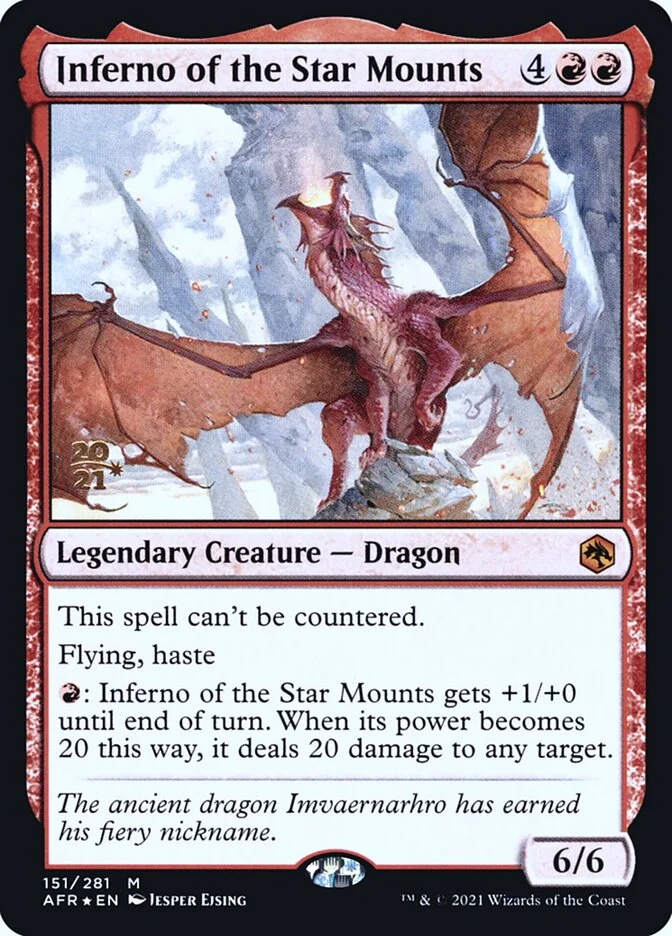 Inferno of the Star Mounts 「PAFR/151s」「EN」