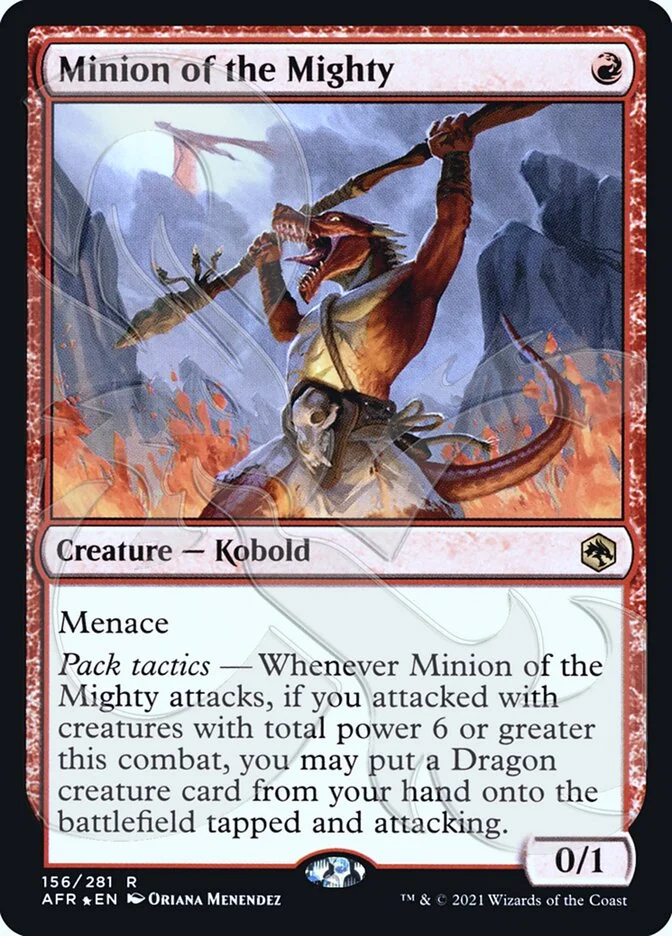 Minion of the Mighty 「PAFR/156a」「EN」