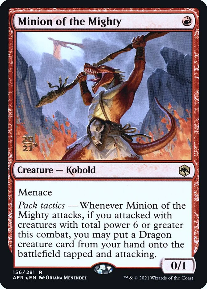 Minion of the Mighty 「PAFR/156s」「EN」