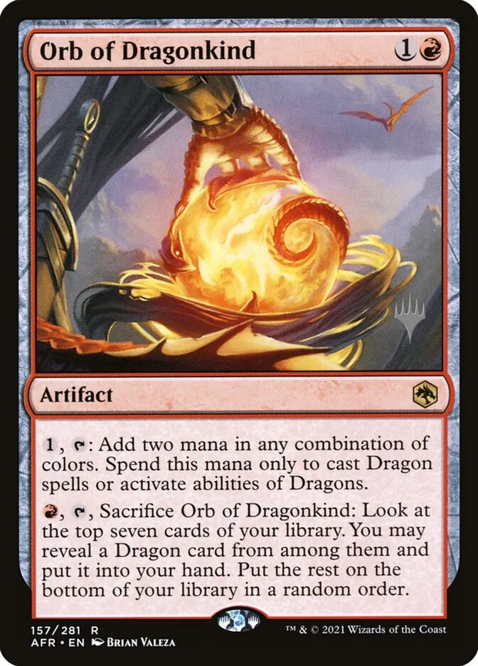 Orb of Dragonkind 「PAFR/157p」「EN」