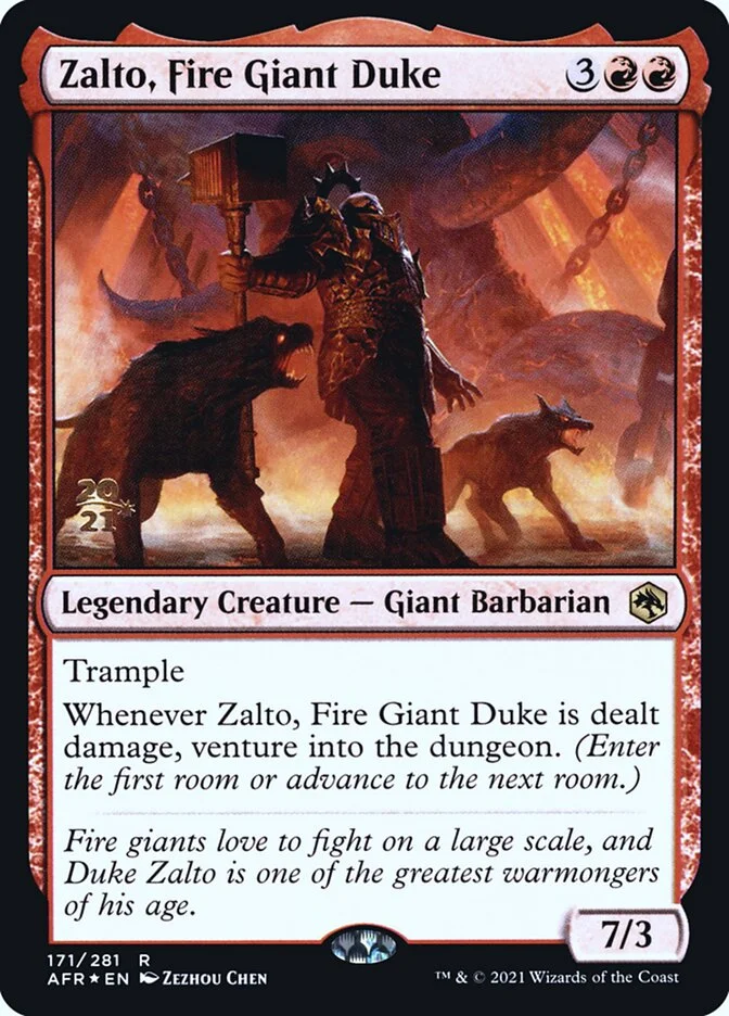 Zalto, Fire Giant Duke 「PAFR/171s」「EN」