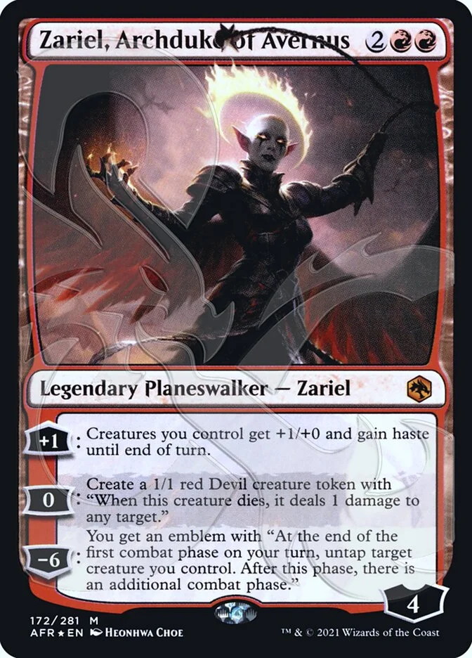 Zariel, Archduke of Avernus 「PAFR/172a」「EN」