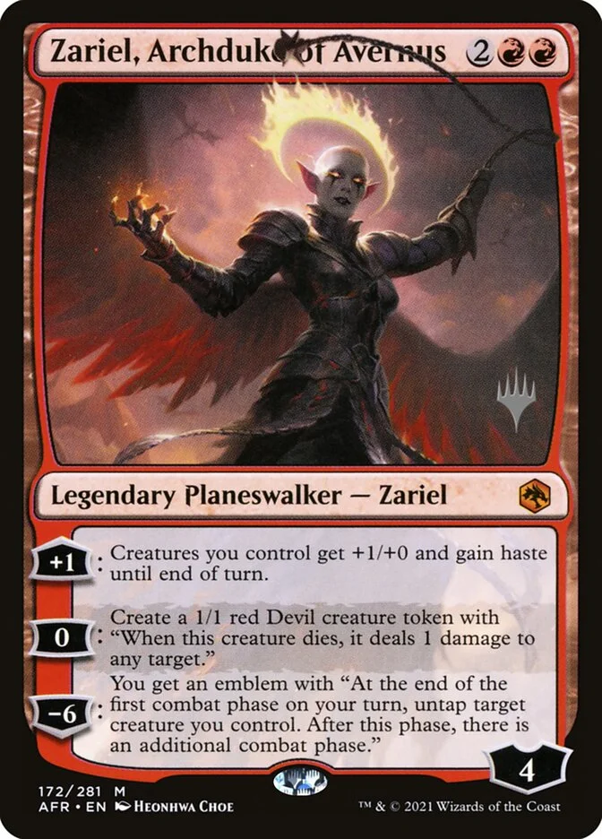 Zariel, Archduke of Avernus 「PAFR/172p」「EN」