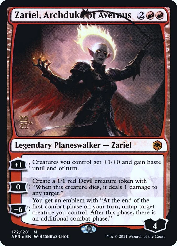 Zariel, Archduke of Avernus 「PAFR/172s」「EN」