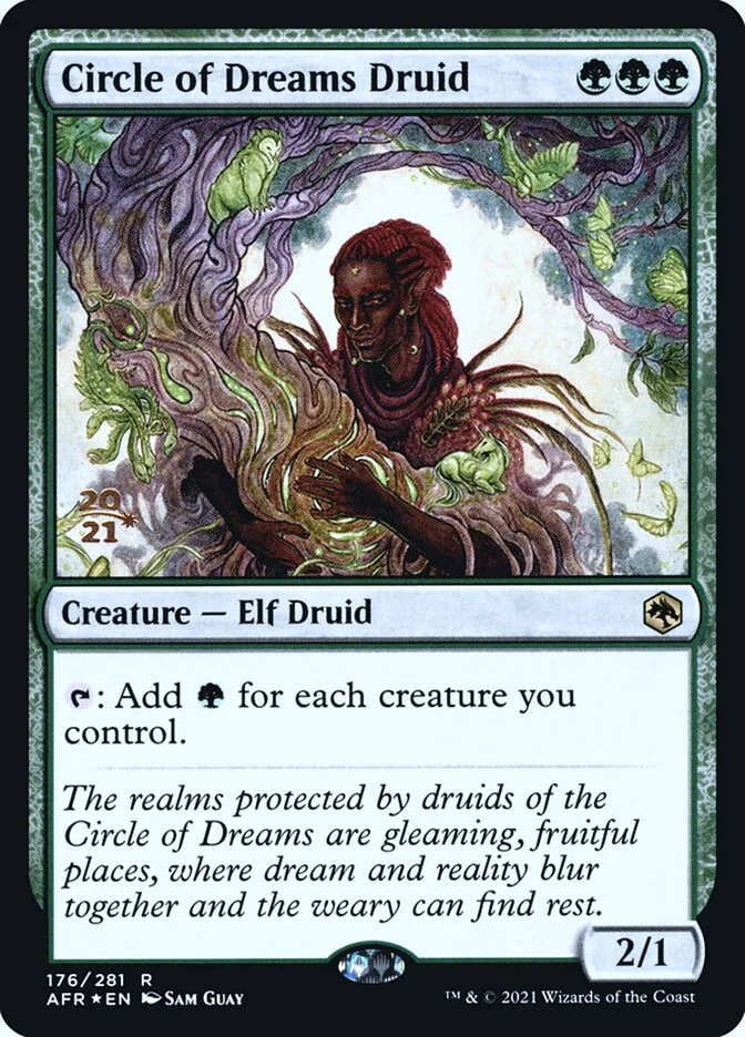 Circle of Dreams Druid 「PAFR/176s」「EN」