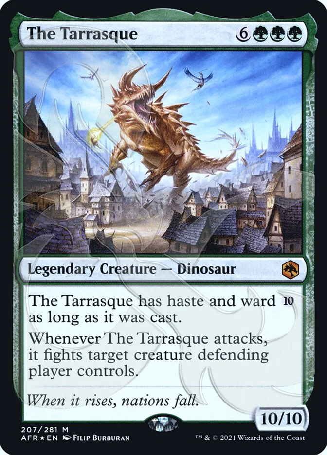 The Tarrasque 「PAFR/207a」「EN」