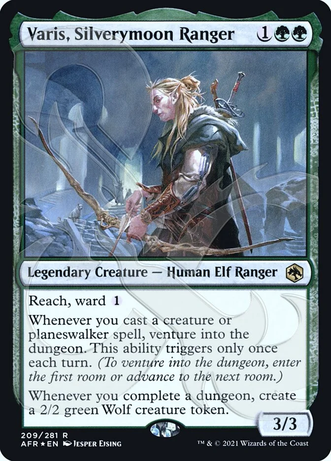 Varis, Silverymoon Ranger 「PAFR/209a」「EN」