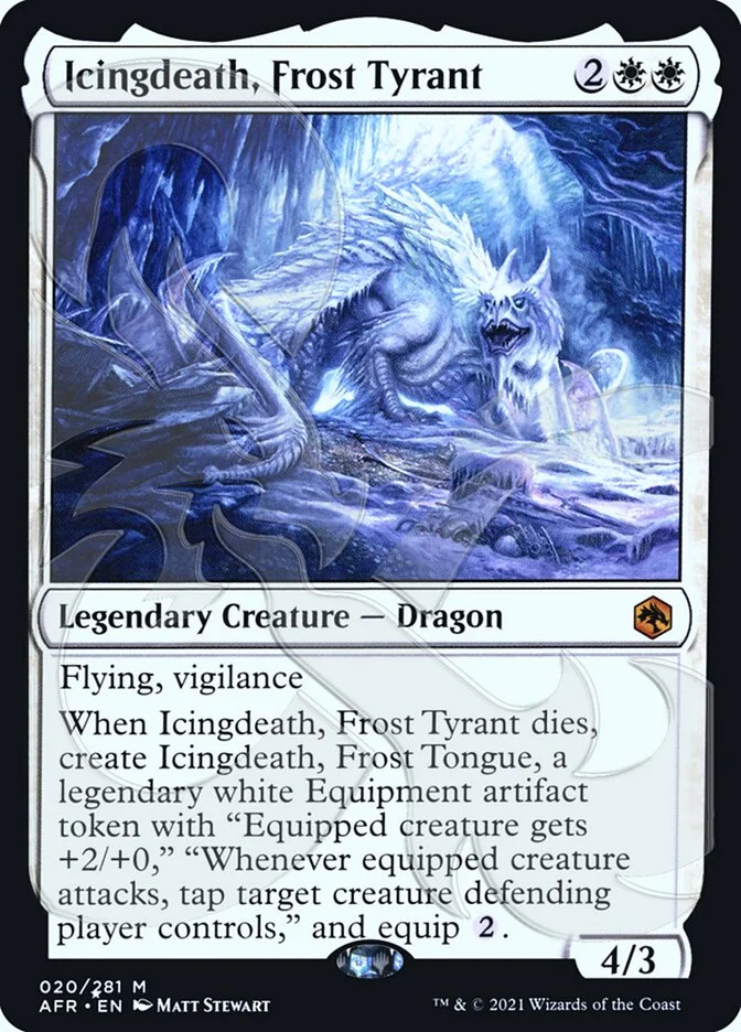 Icingdeath, Frost Tyrant 「PAFR/20a」「EN」