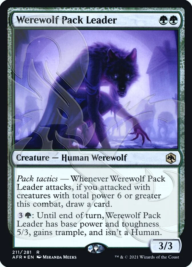 Werewolf Pack Leader 「PAFR/211a」「EN」