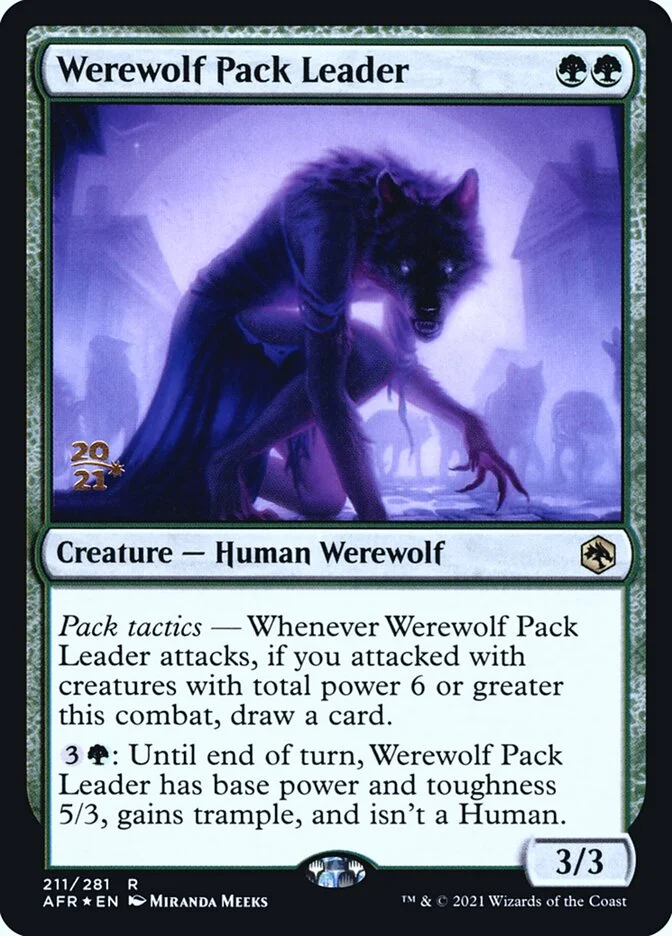 Werewolf Pack Leader 「PAFR/211s」「EN」