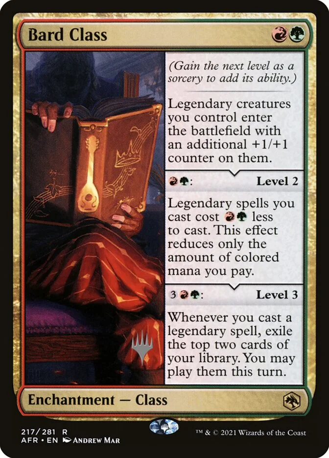 Bard Class 「PAFR/217p」「EN」
