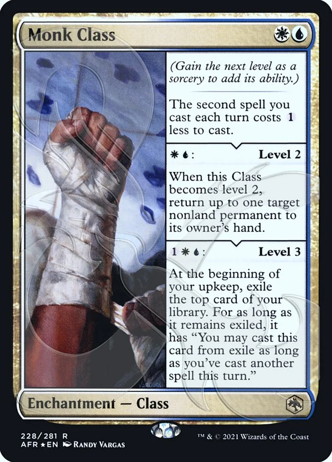 Monk Class 「PAFR/228a」「EN」