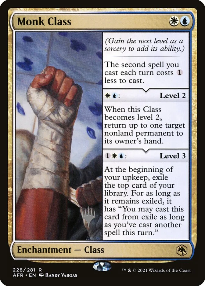 Monk Class 「PAFR/228p」「EN」