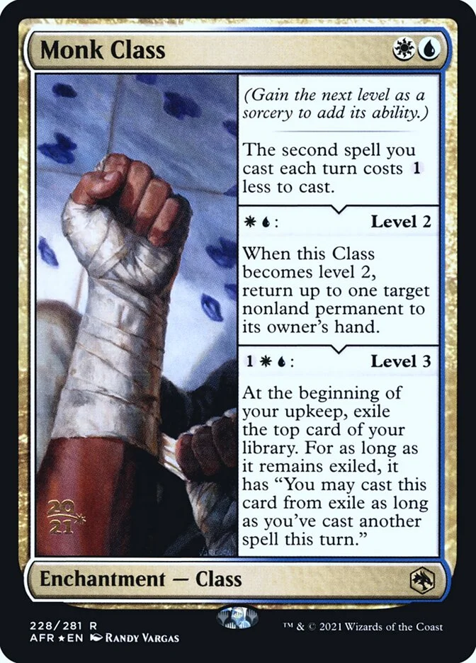 Monk Class 「PAFR/228s」「EN」