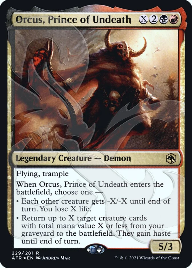 Orcus, Prince of Undeath 「PAFR/229a」「EN」