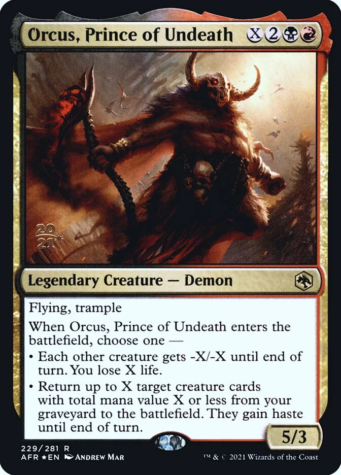 Orcus, Prince of Undeath 「PAFR/229s」「EN」