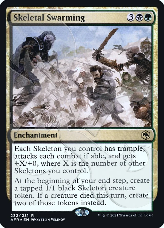 Skeletal Swarming 「PAFR/232a」「EN」